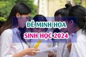 Đề minh hoạ môn Sinh 2024 thi tốt nghiệp THPT